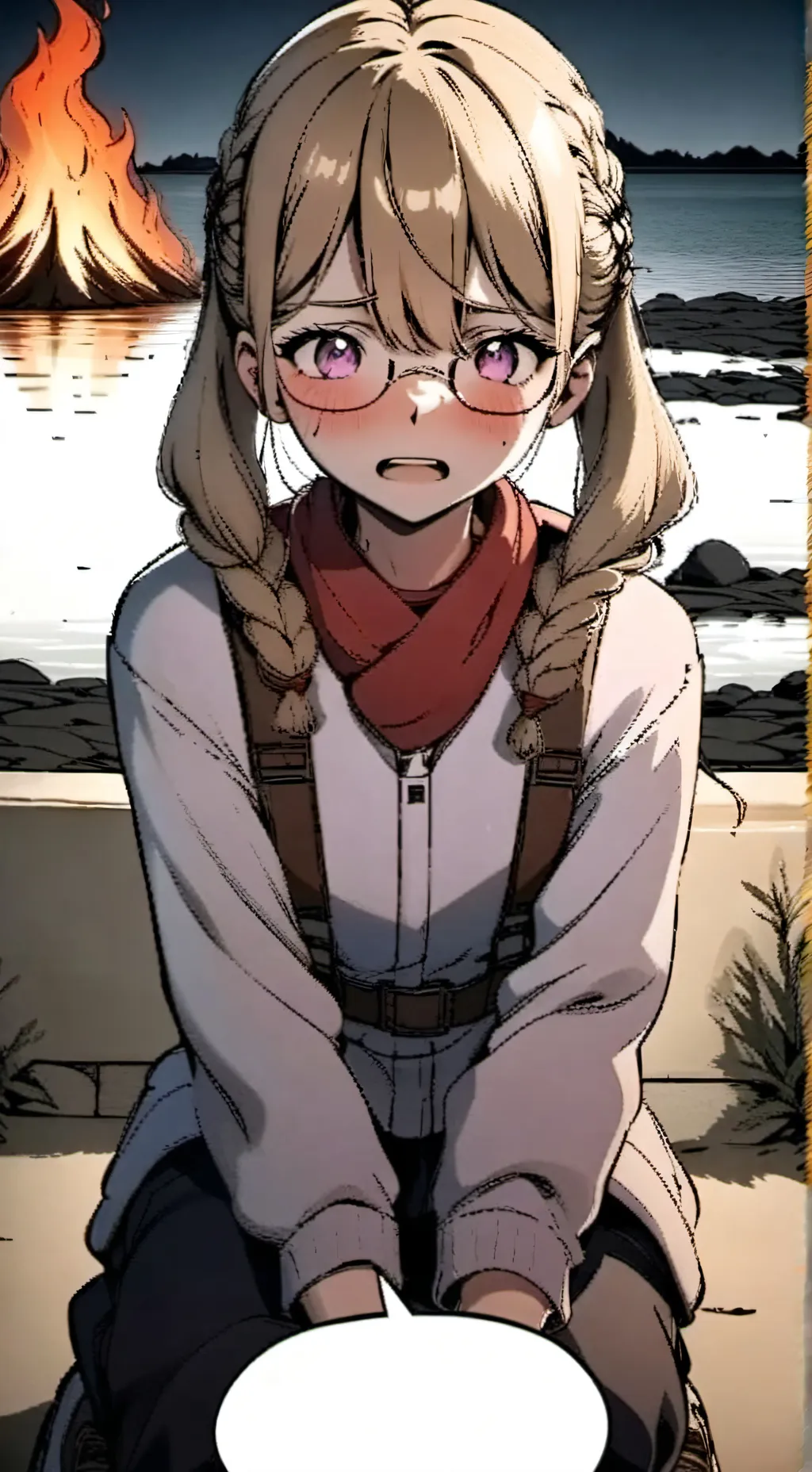 ai character: luna background