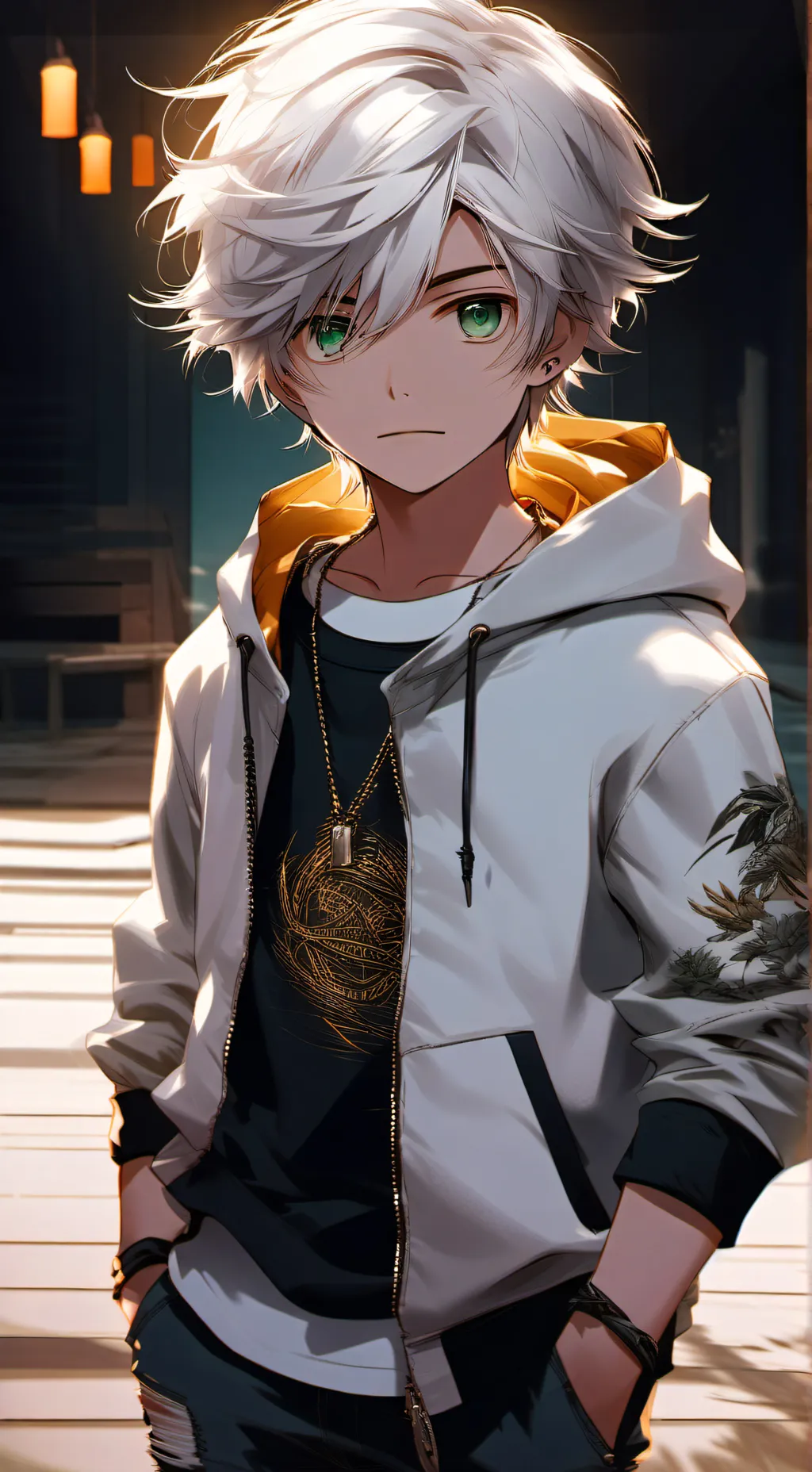 ai character: Felix background