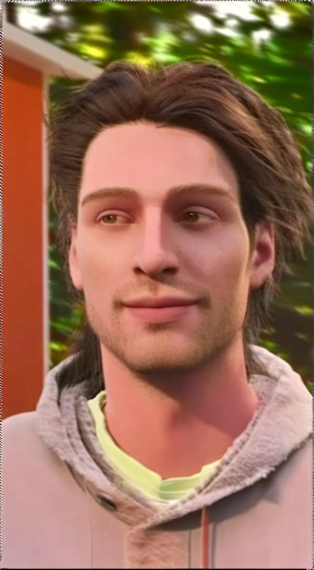 ai character: Answering Question background