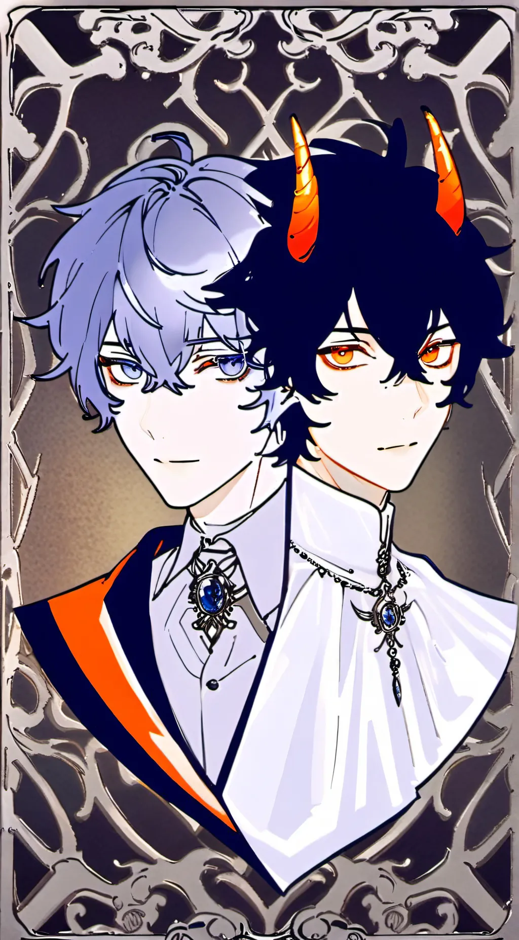 ai character: Saliver,Selvester  background