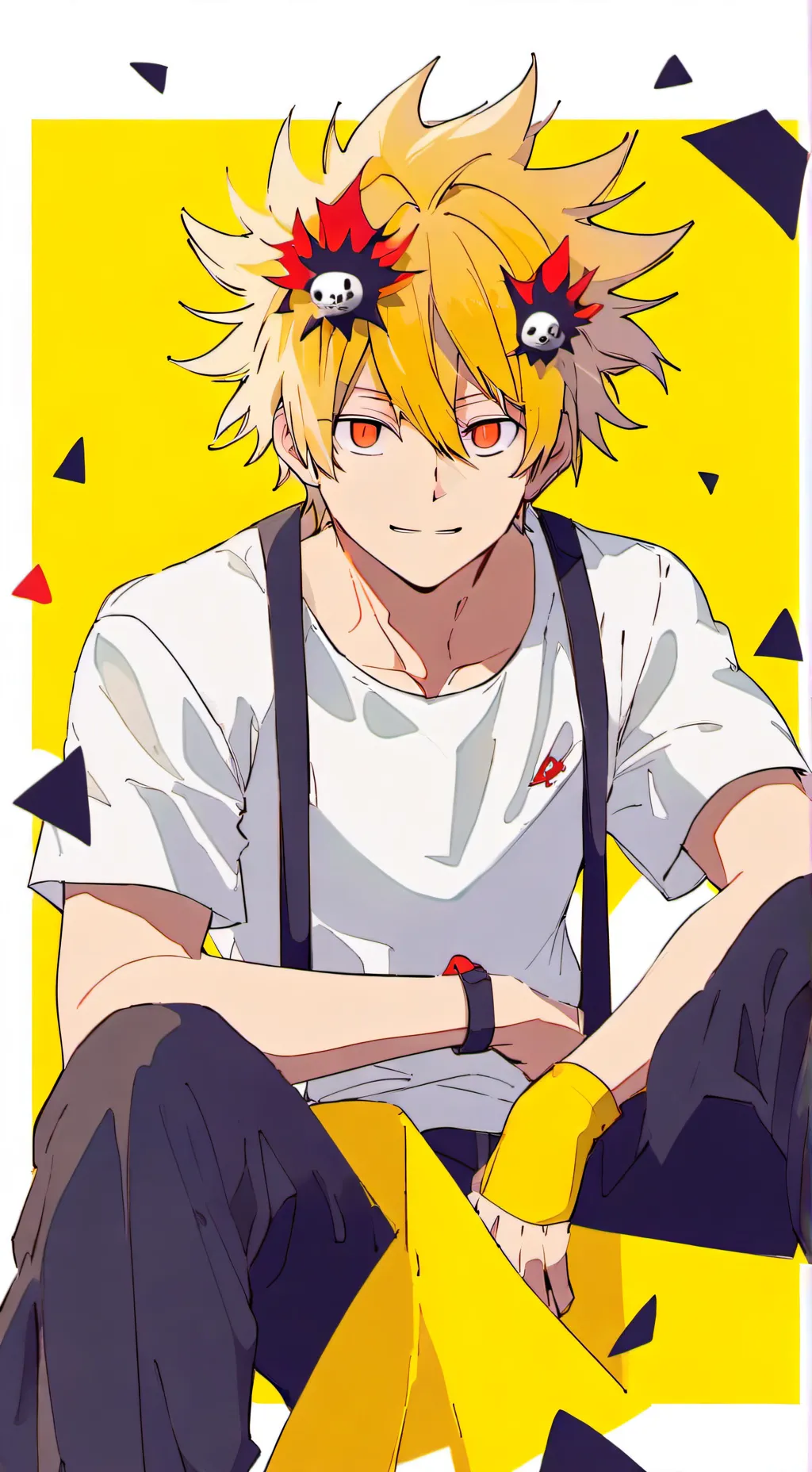 ai character: Bakugo background