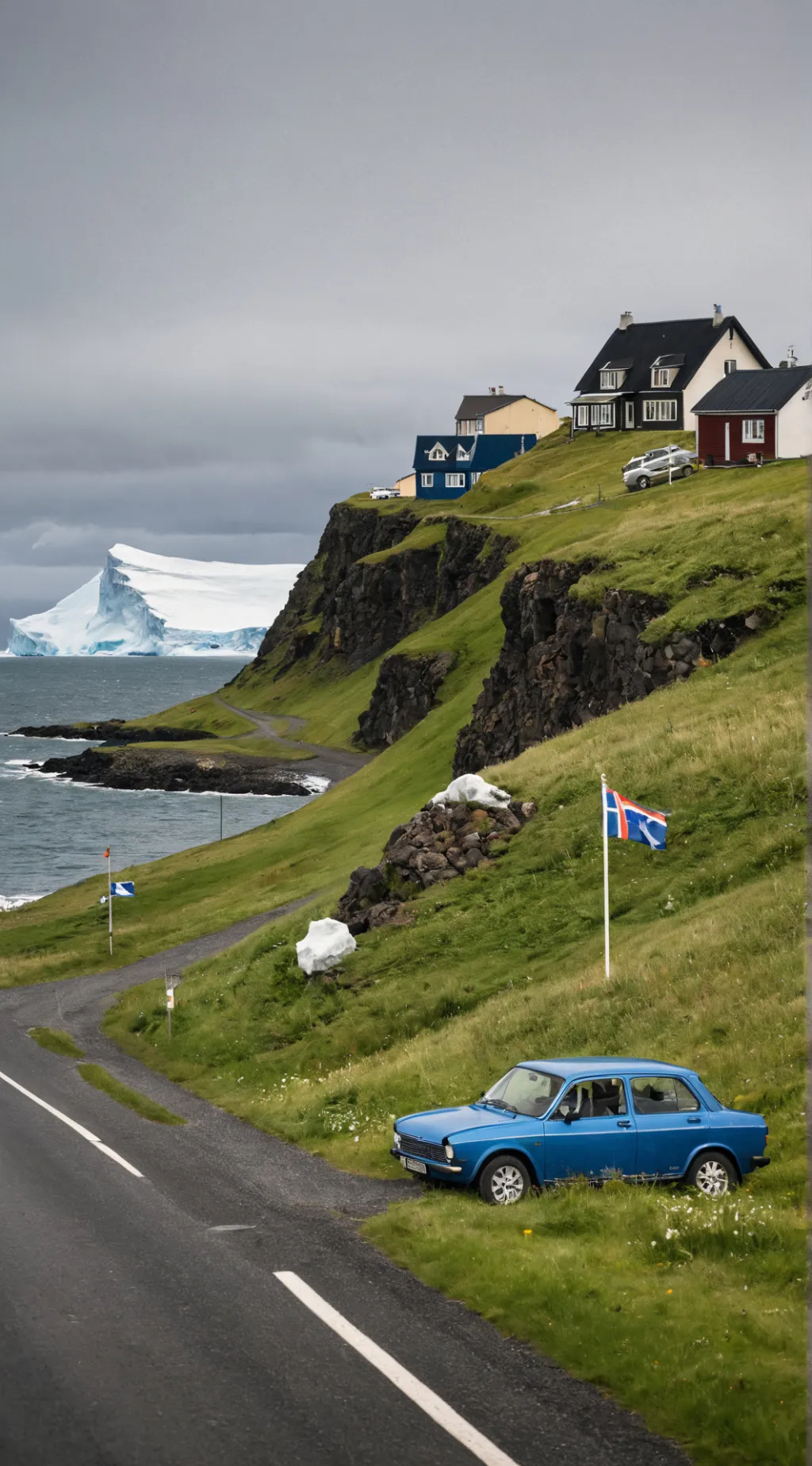 ai character: Iceland 🇮🇸|⛰️🏝 background