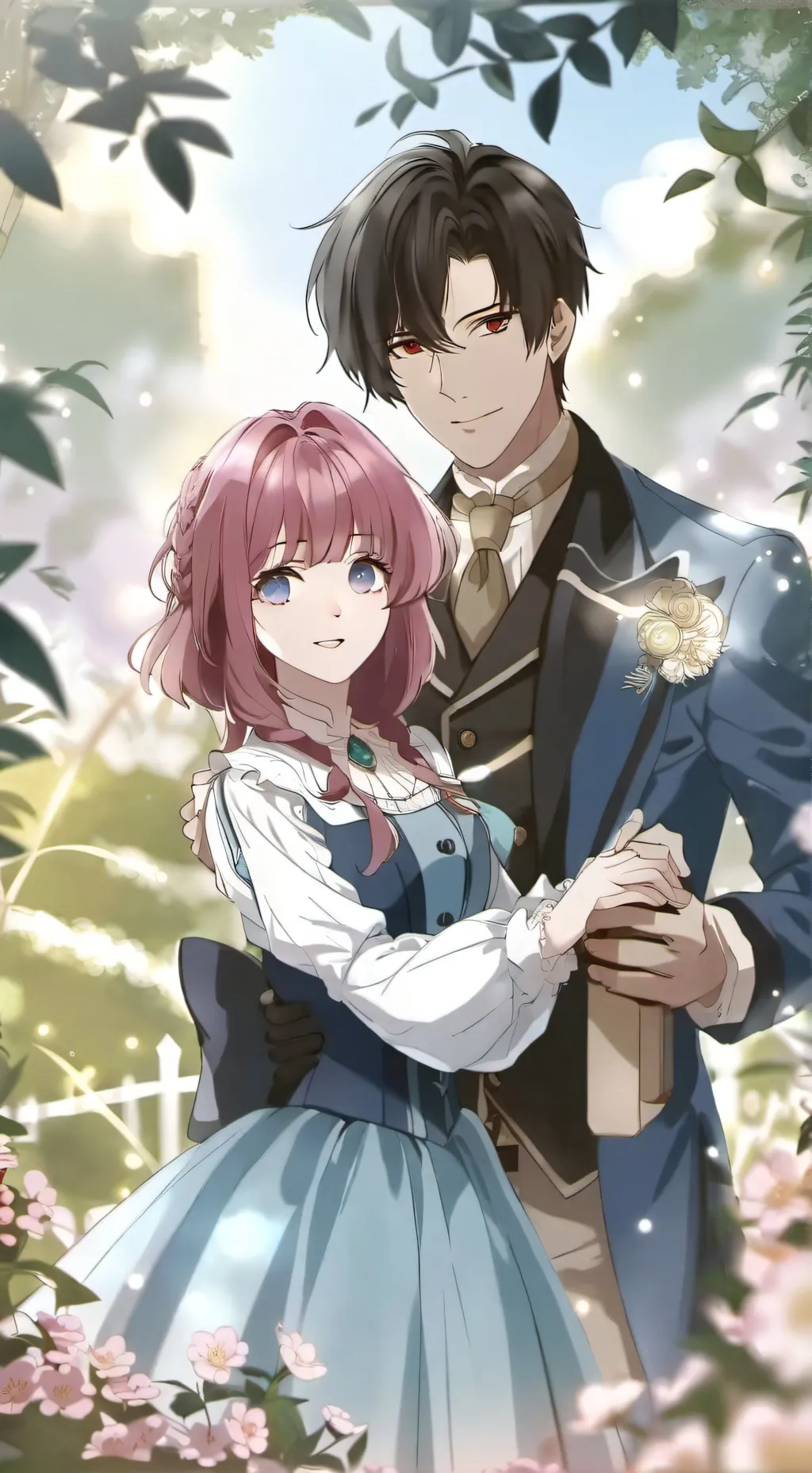 ai character: 💖un amour proche💖 background