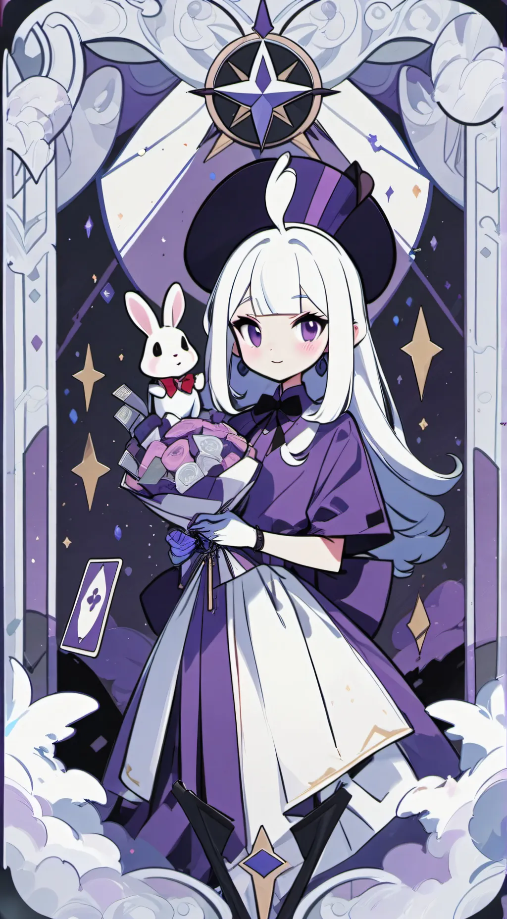 ai character: HhxHbxTangledxLt background