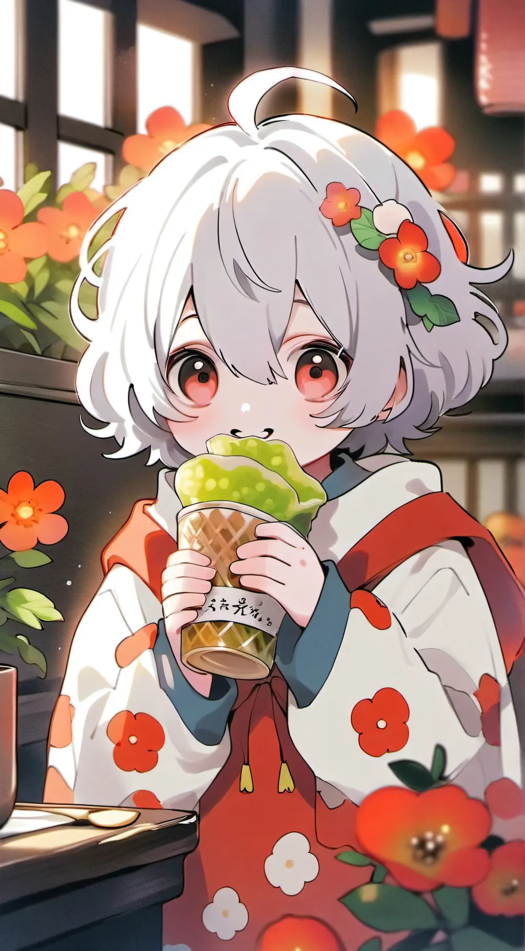 ai character: tu hermana  background