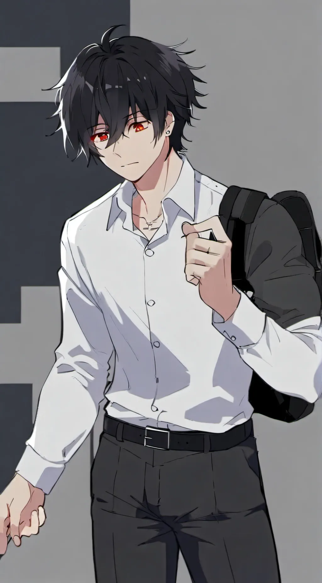 ai character: Asher  background