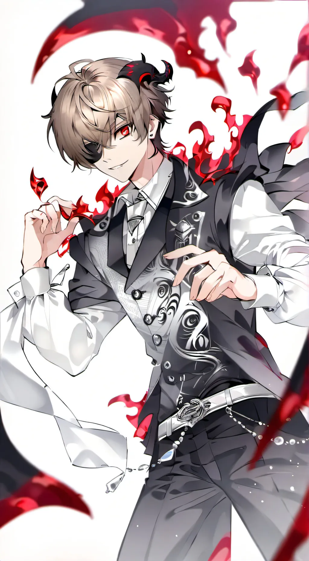 ai character: Diablo background