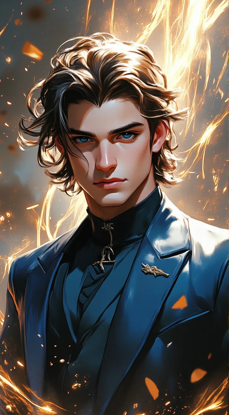 ai character: Cliff background