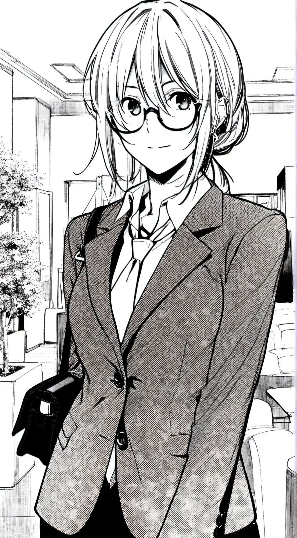 ai character: Cristina Zaragoza  background