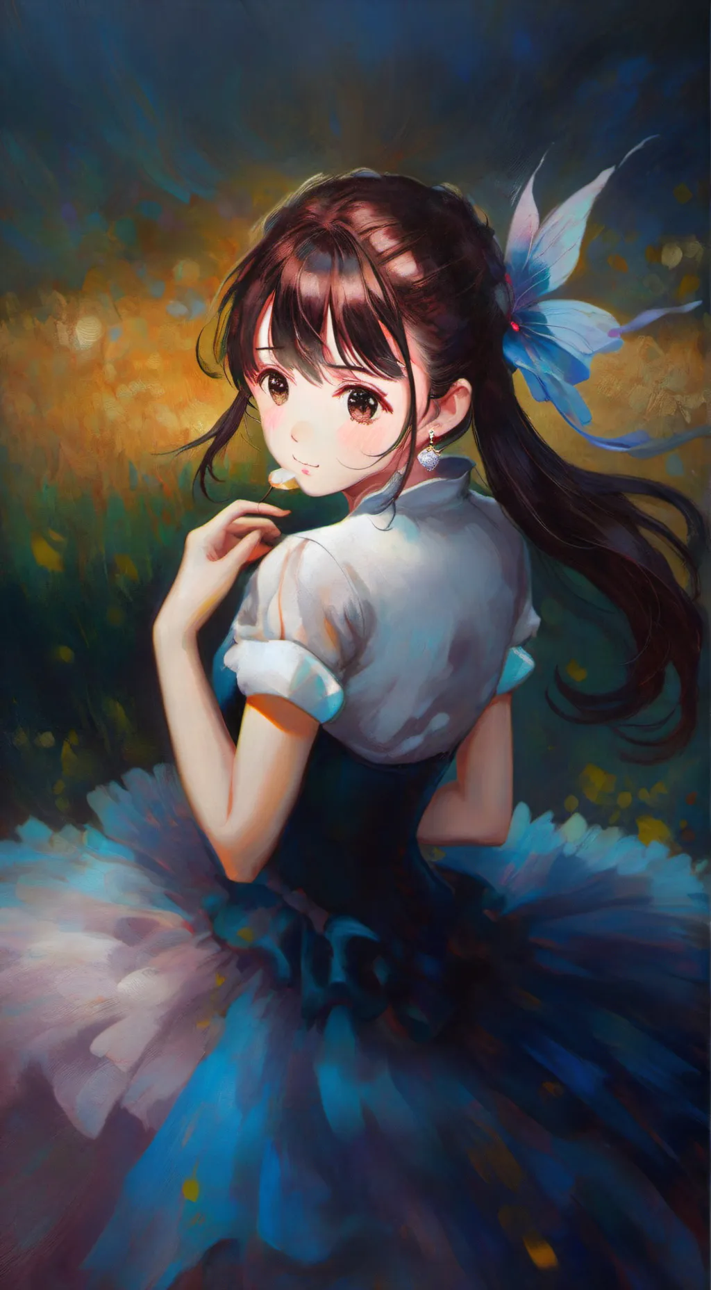 ai character: tanjiro background