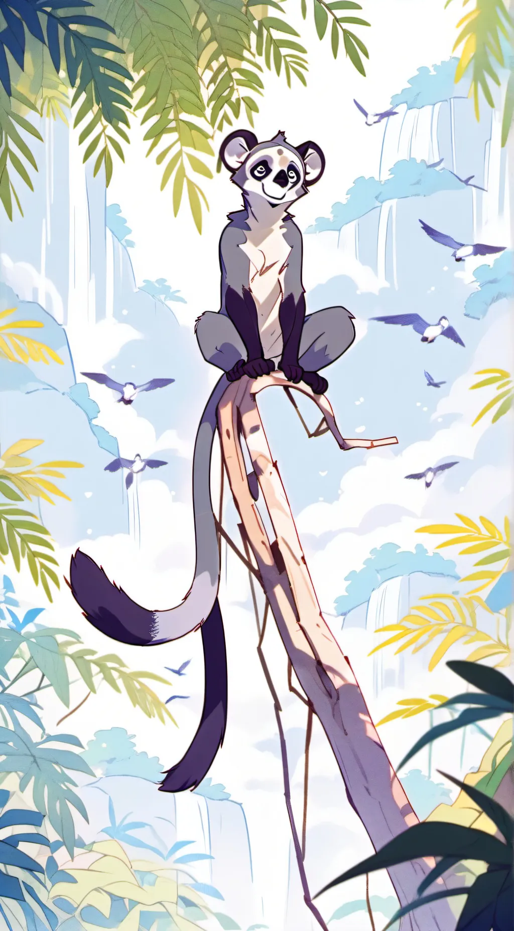 ai character: forsaken background