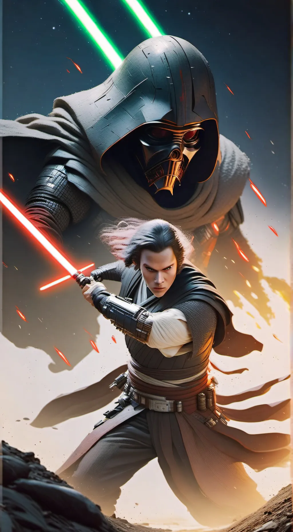 ai character: Star Wars  background