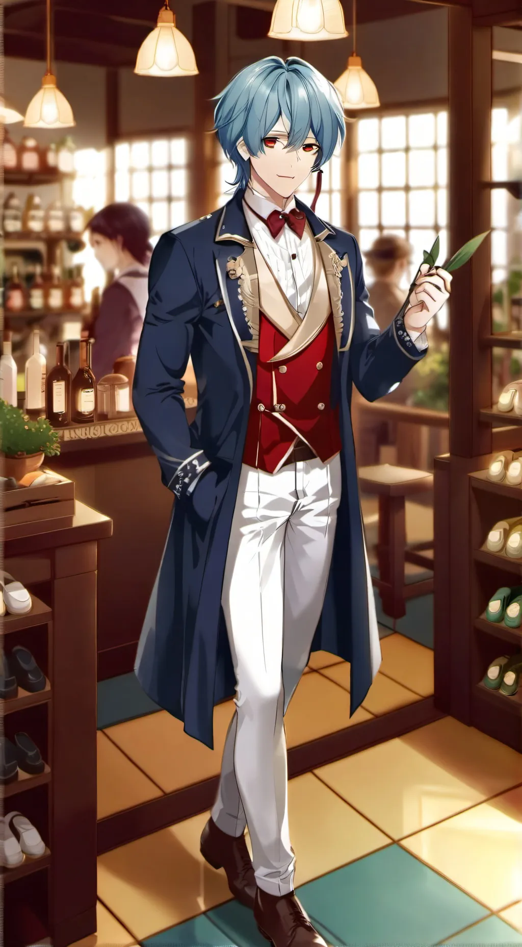 ai character: kny crucero background