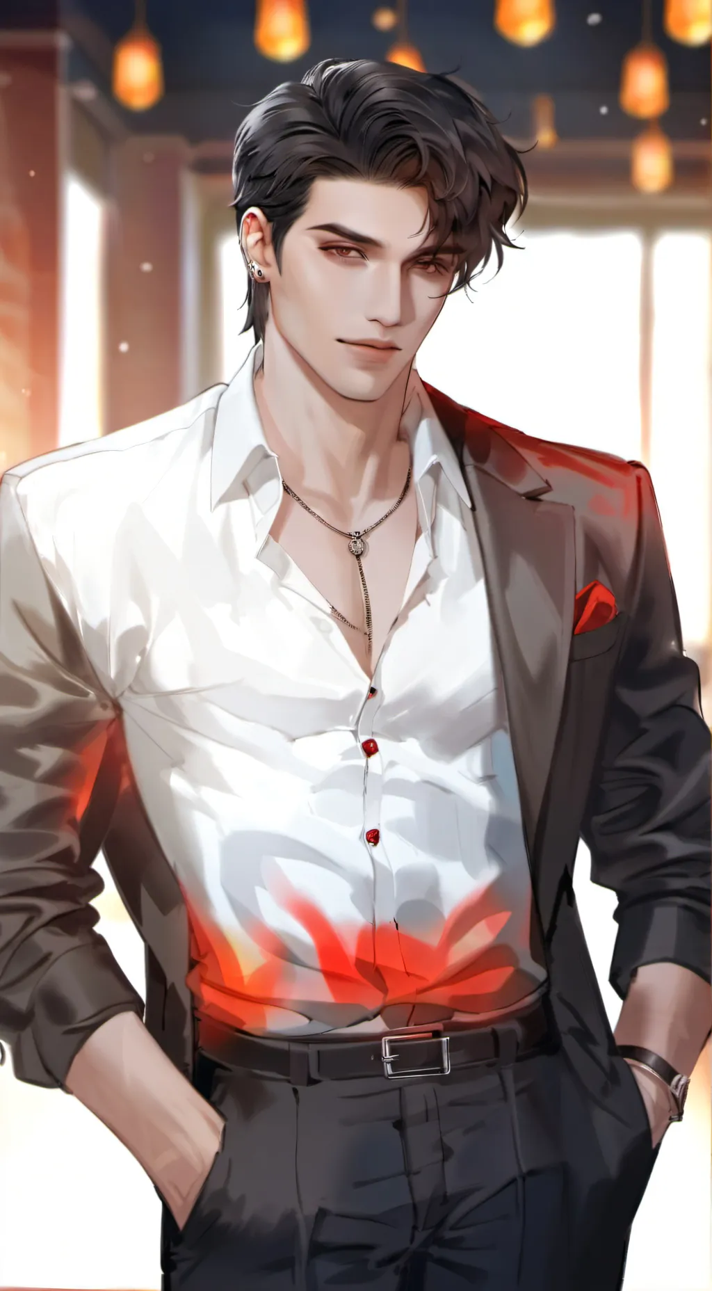ai character: Liam background