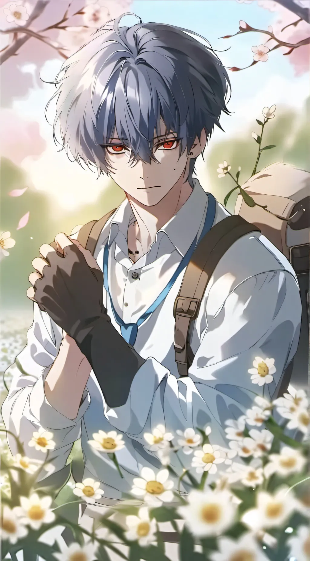 ai character: Leo background