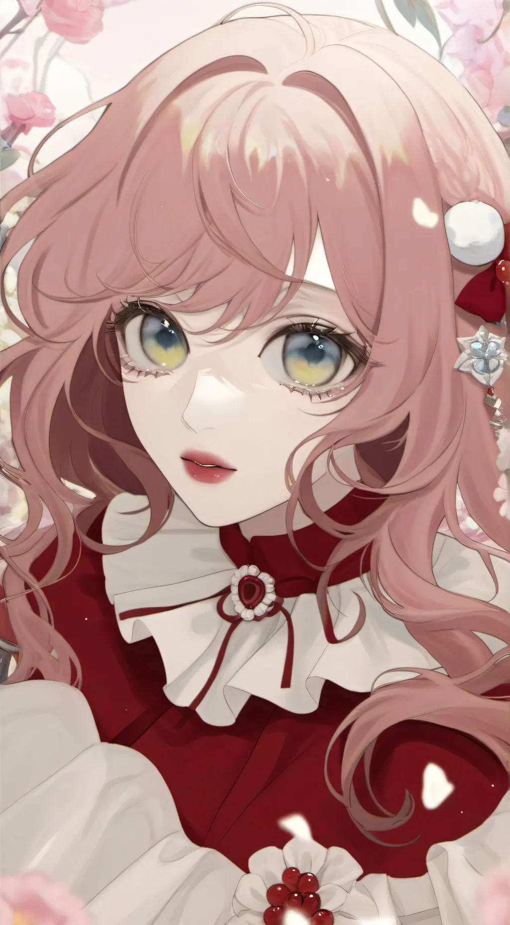 ai character: 하얀색  background