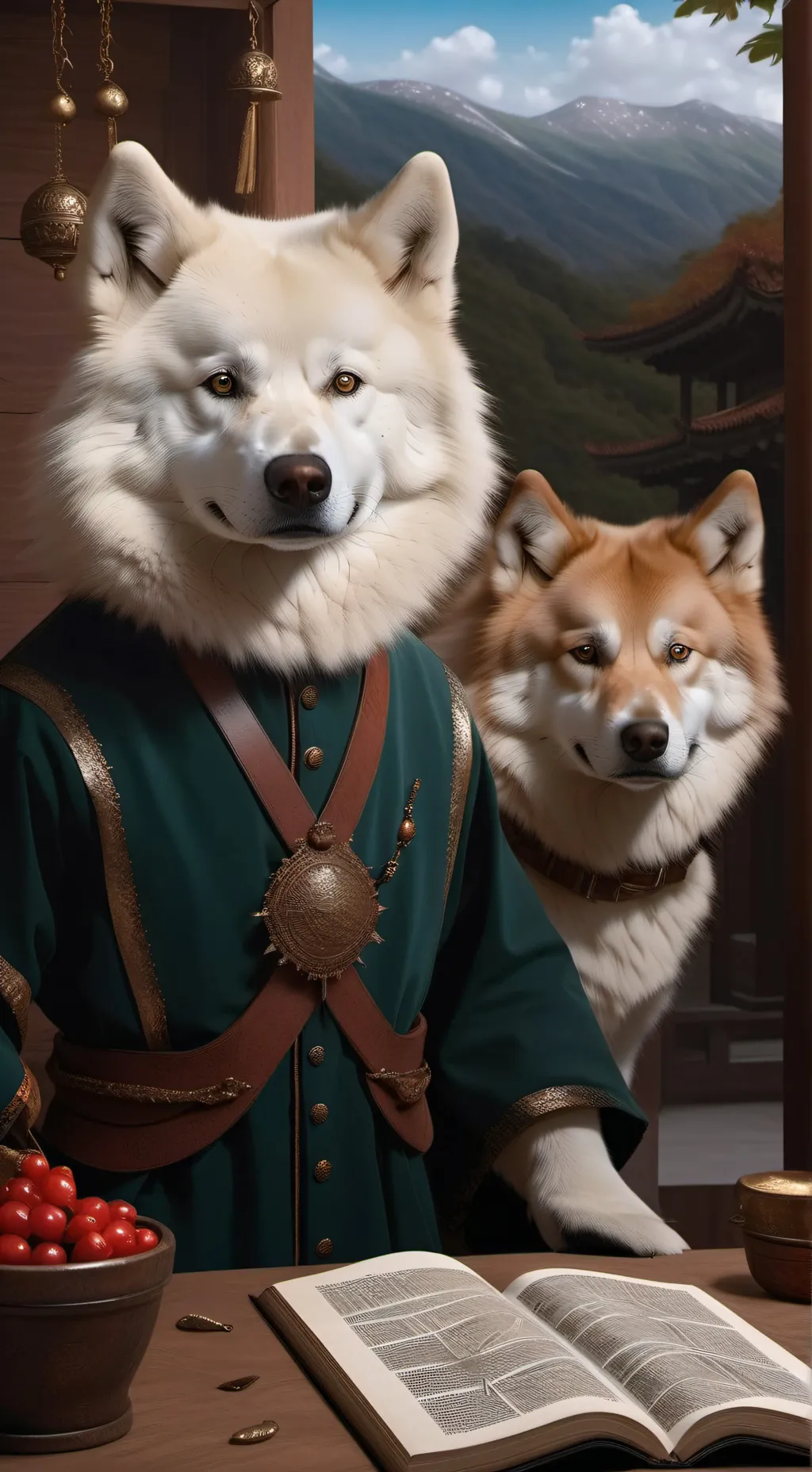 ai character: Mha couple background