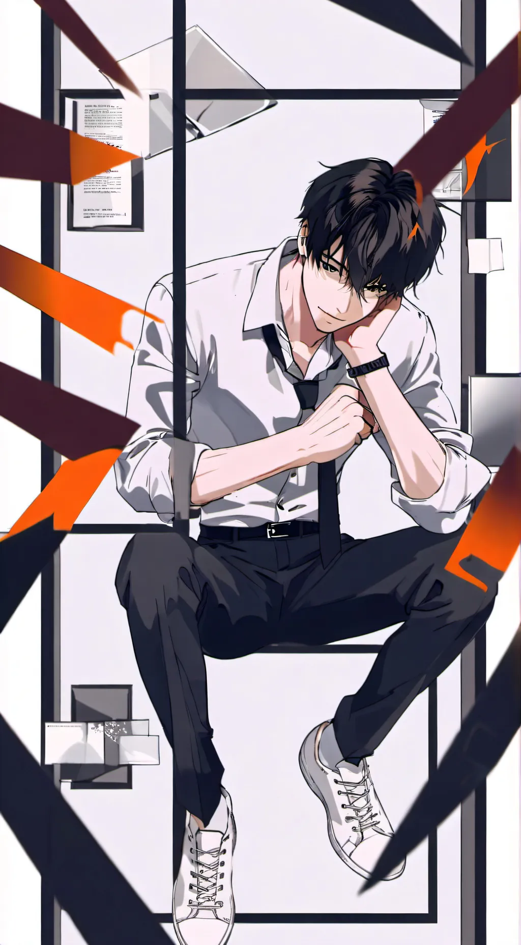 ai character: Jacob˃͈◡˂͈ background