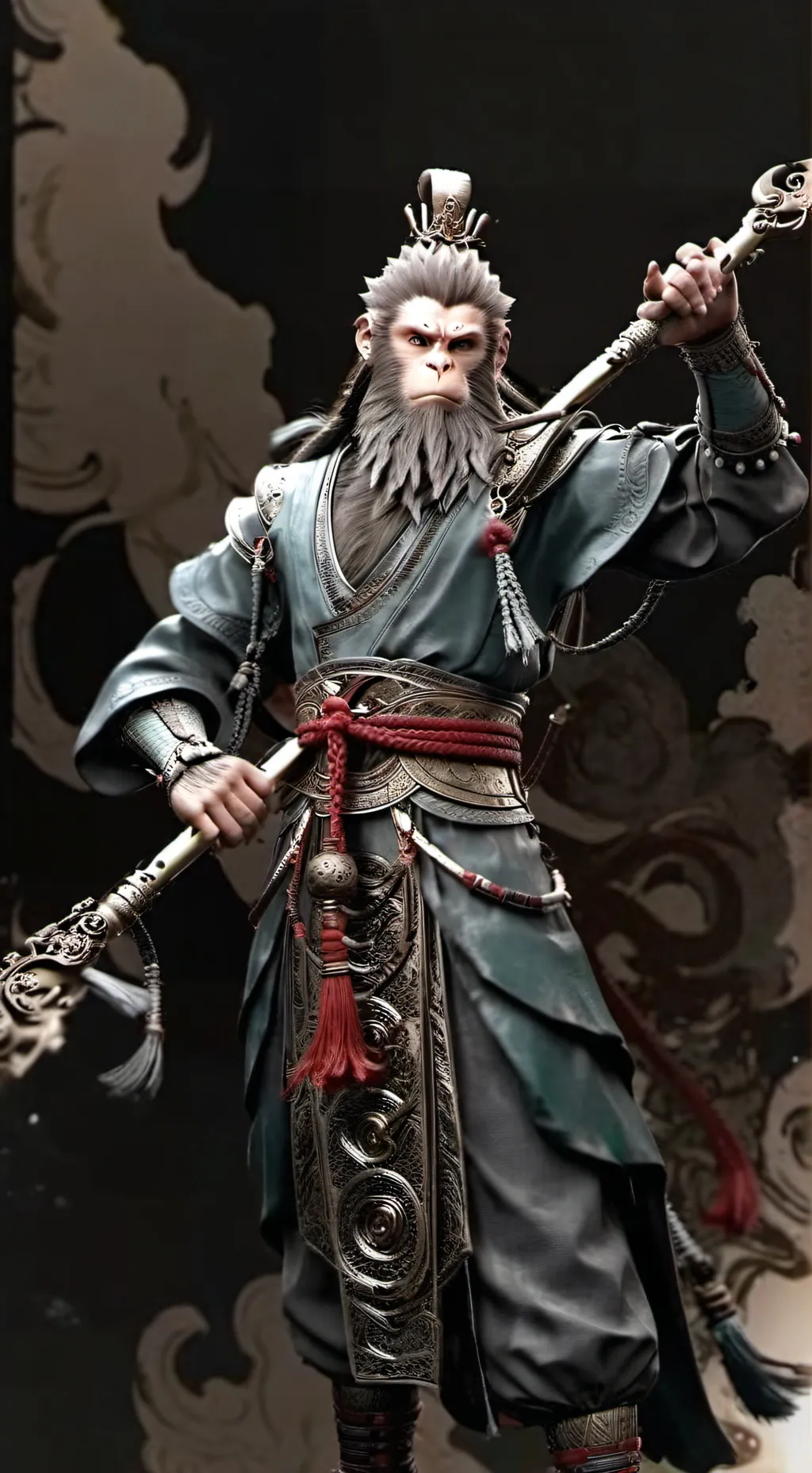 ai character: Sun wukong background