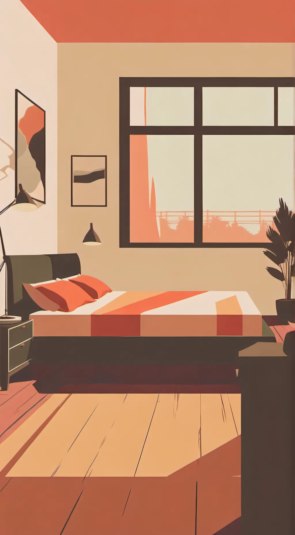 ai character: Routine background