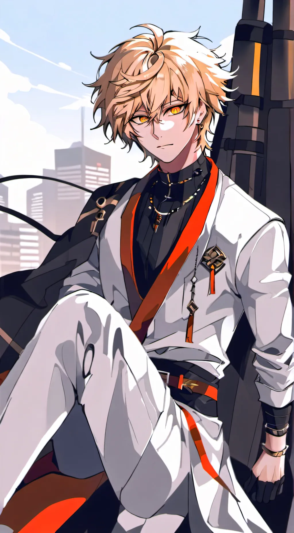 ai character: bakugou  background