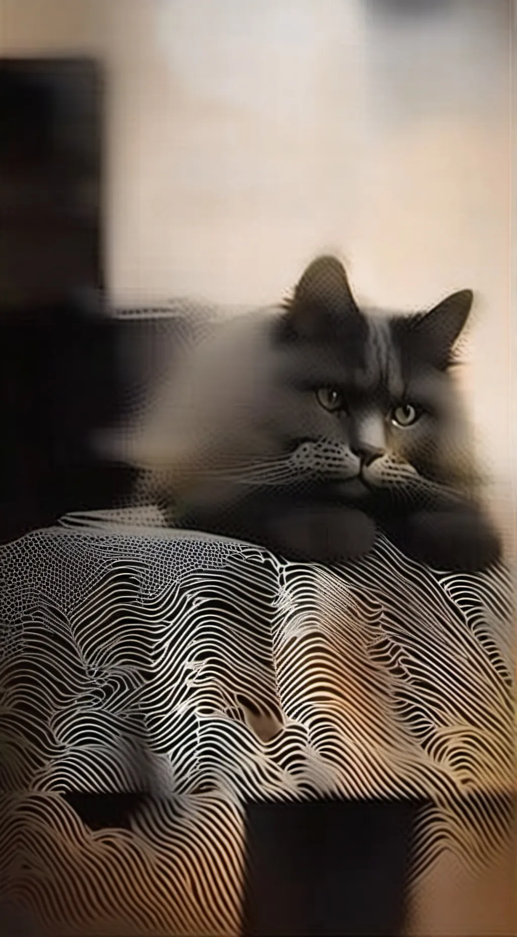 ai character: MHA horror thing background