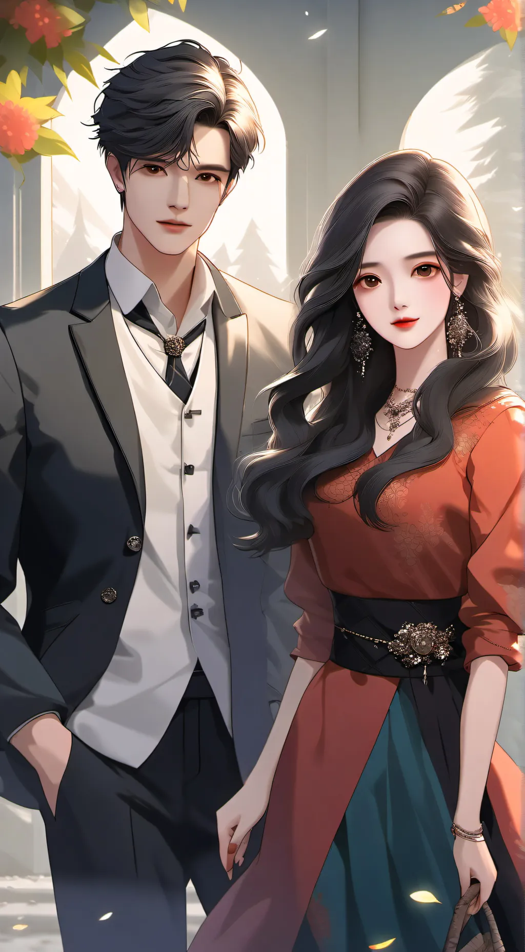 ai character: Bell background