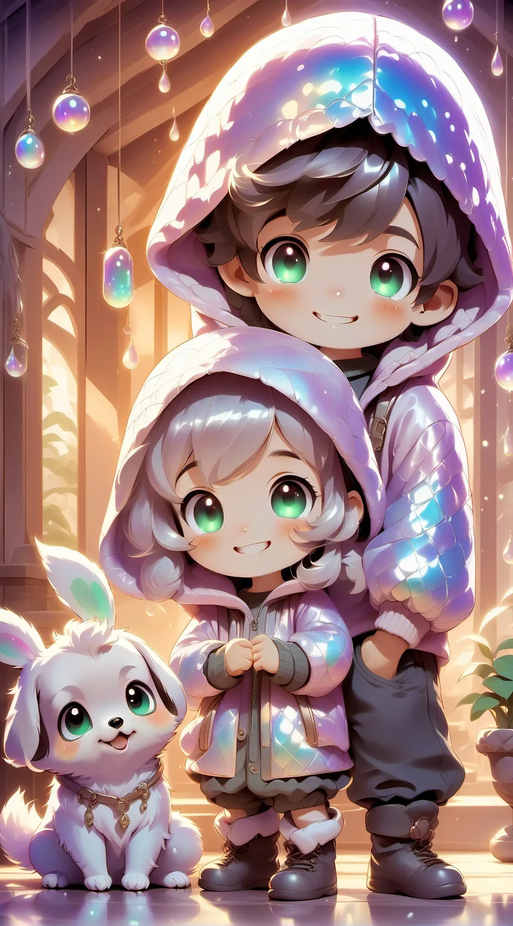 ai character: Friends background