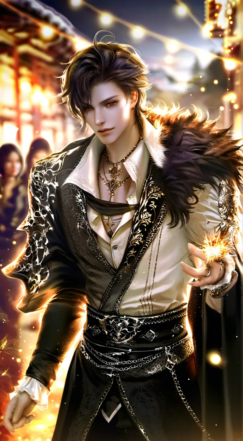 ai character: Chris background