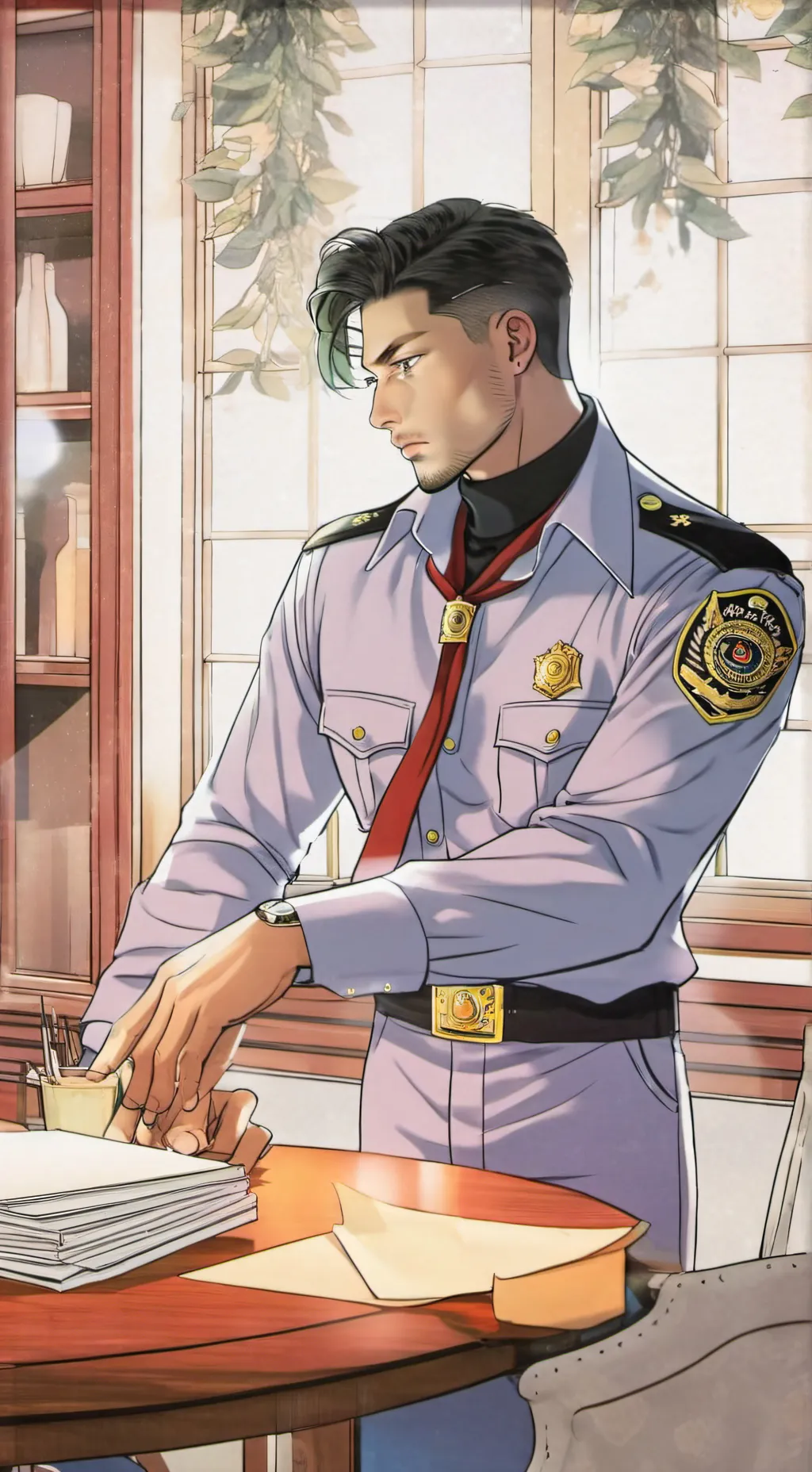 ai character: ♡Zachary♡ background