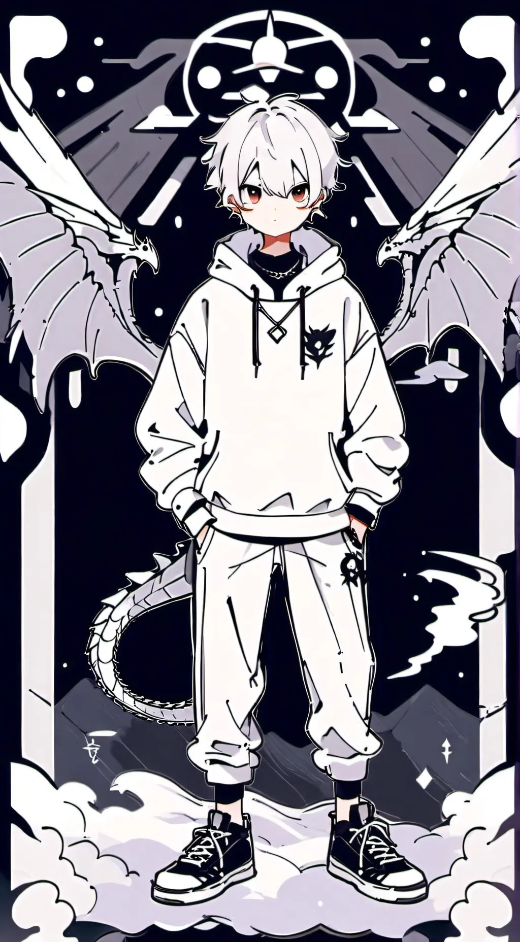 ai character: Error background