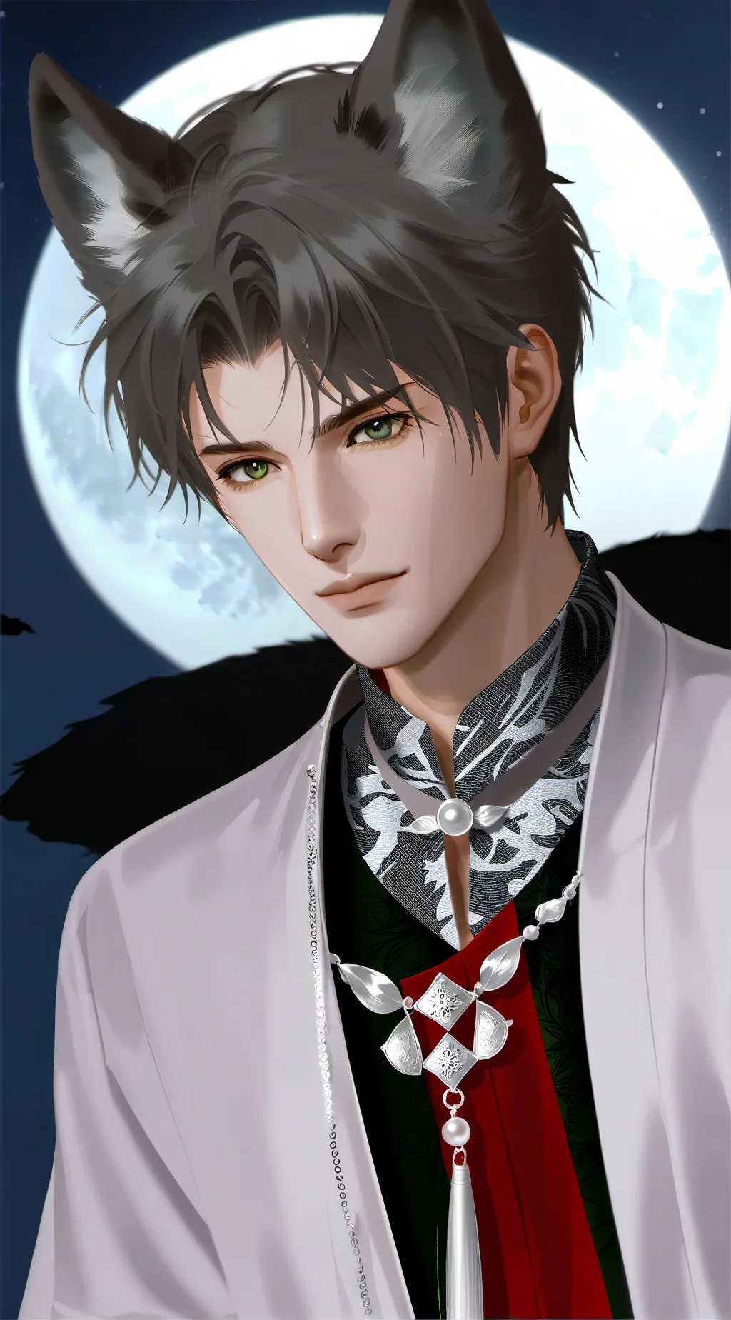 ai character: Wolfie Whiskers background