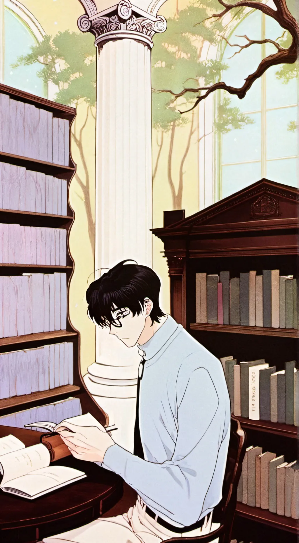 ai character: Ethan background