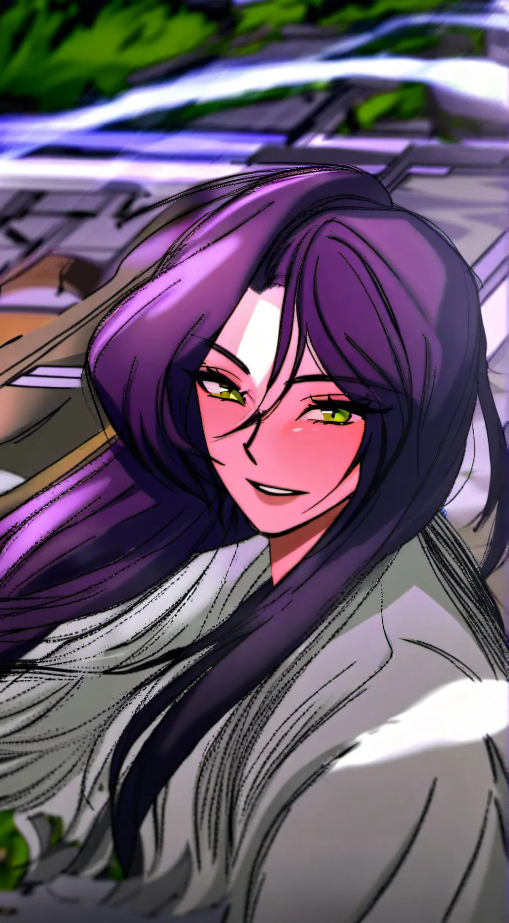 ai character: ~Long afternoon~ background