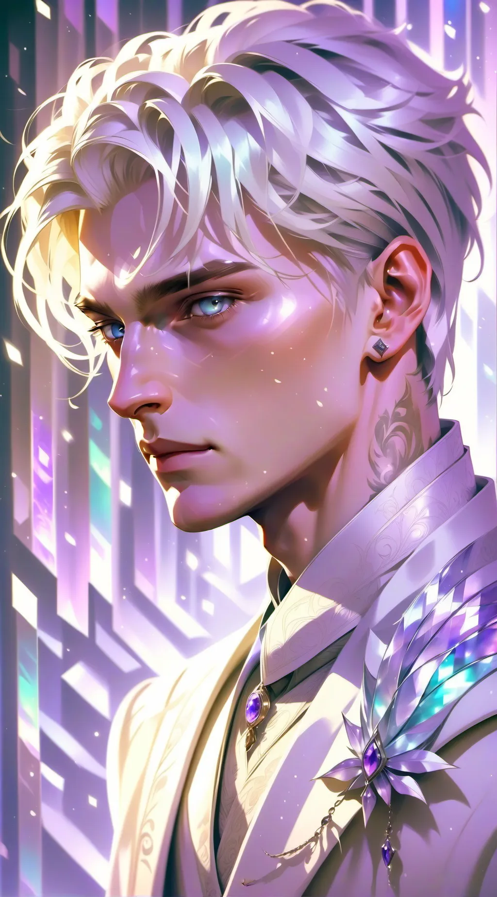 ai character: kpop demon hunters background