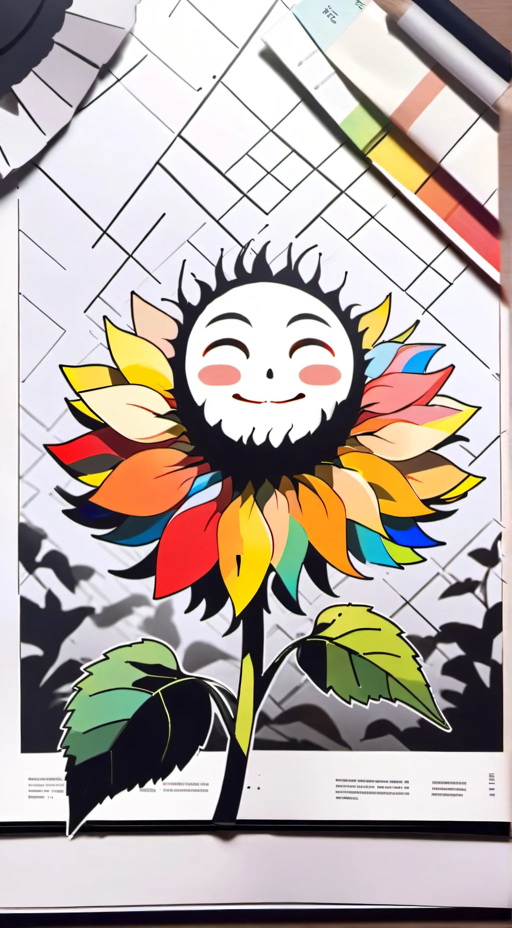 ai character: Dandy  background