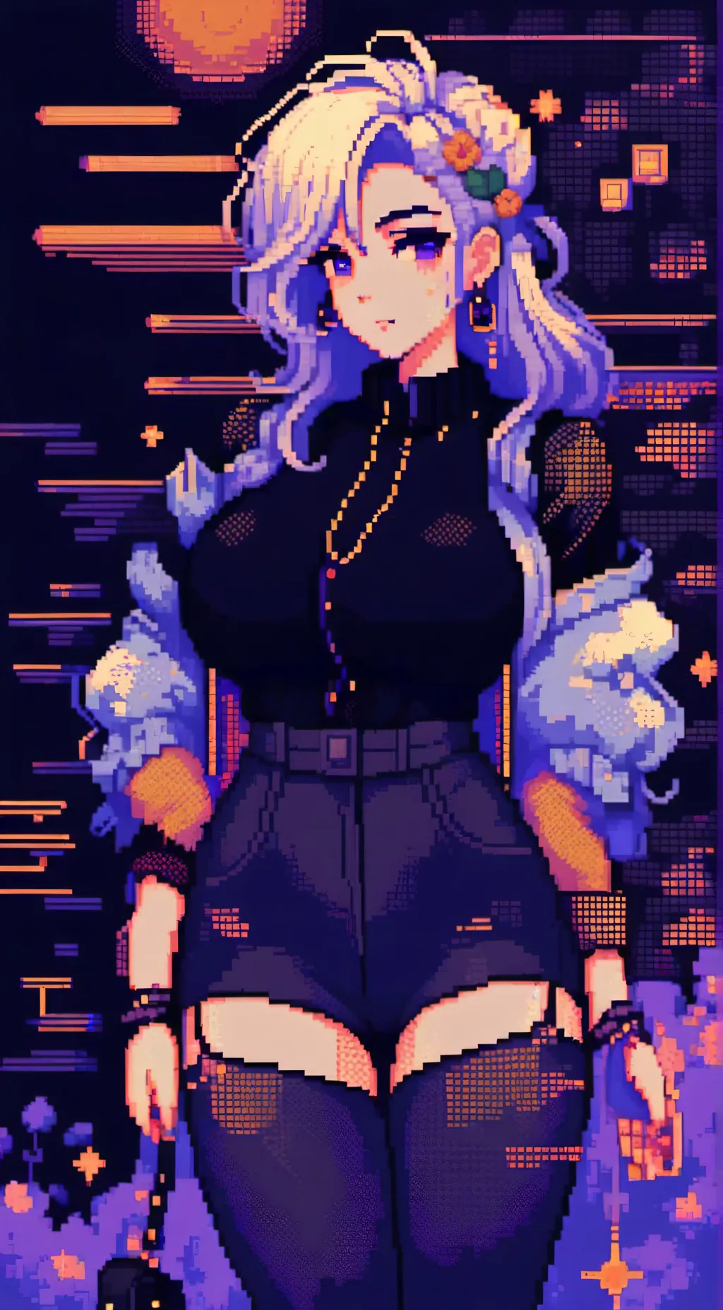 ai character: elly background