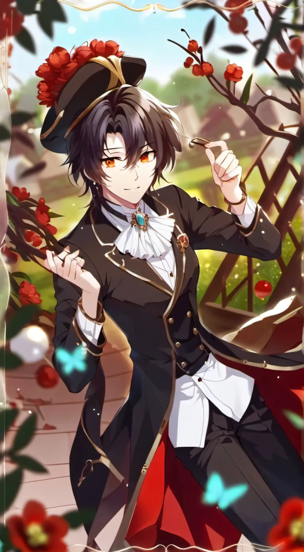 ai character: nabi  background