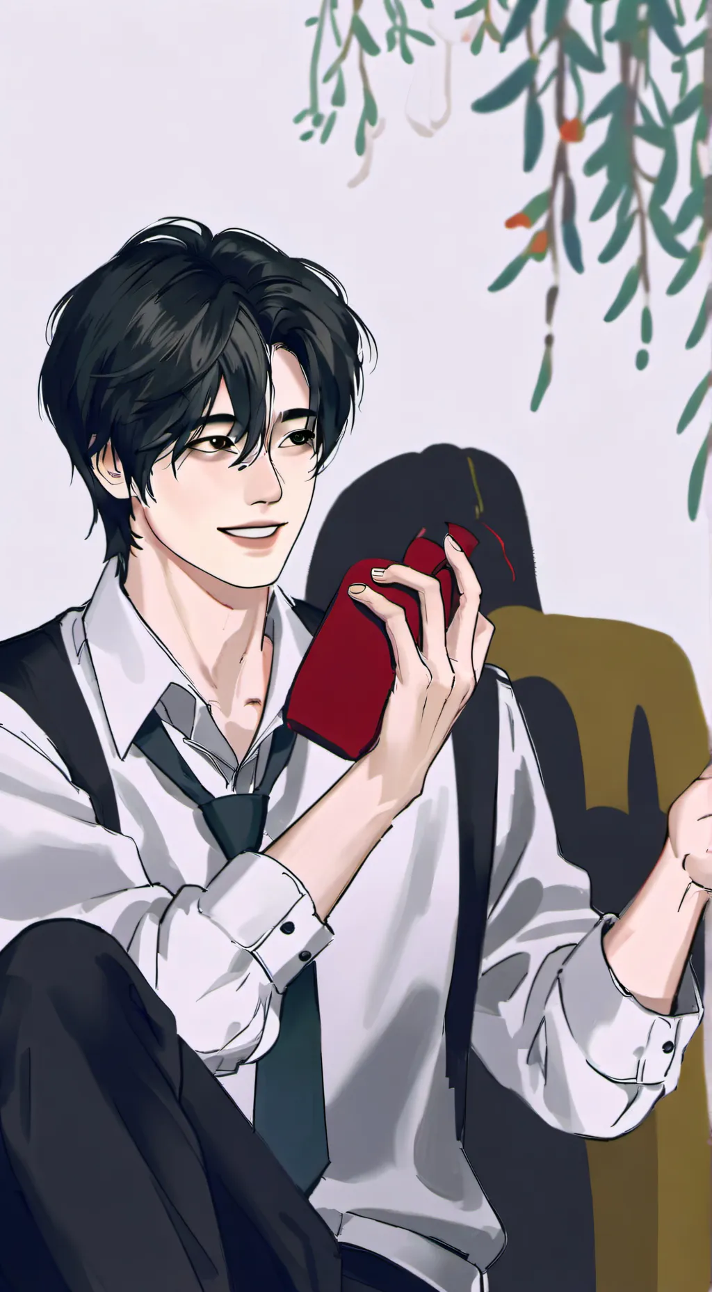 ai character: Park Sunghoon ஐღ background