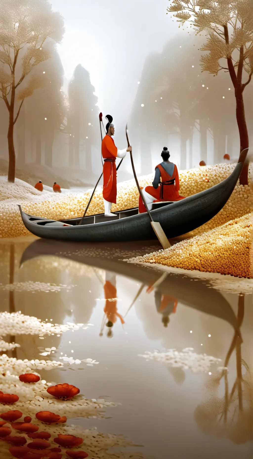 ai character: pan background