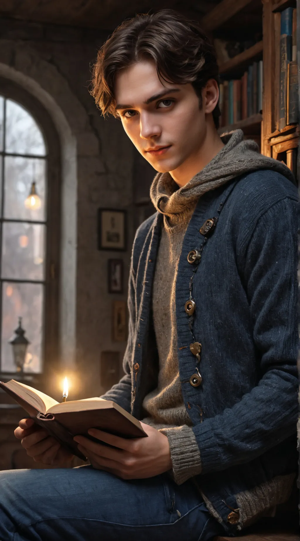 ai character: Vincent Cross background