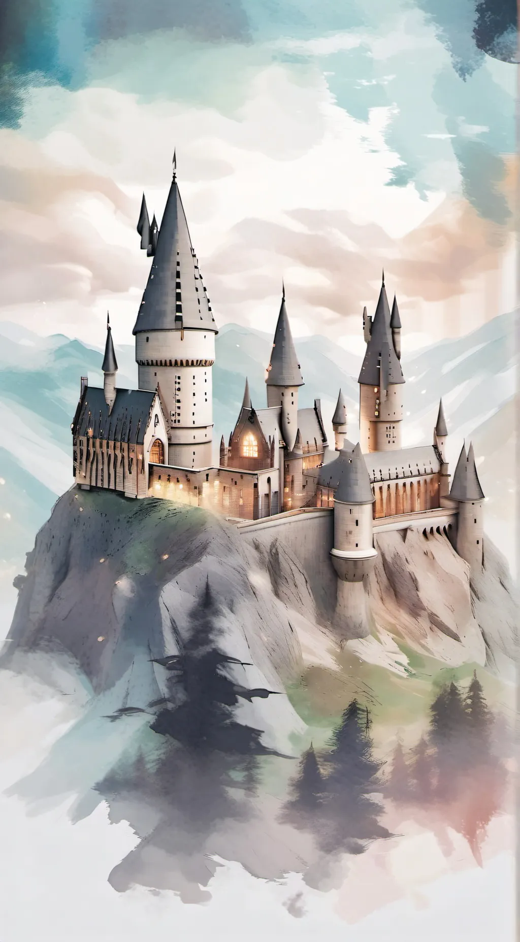 ai character: hogwarts background