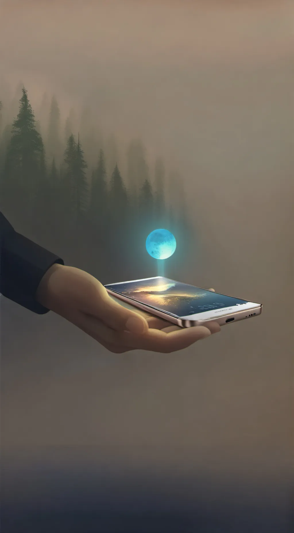 ai character: Samsung S5 background