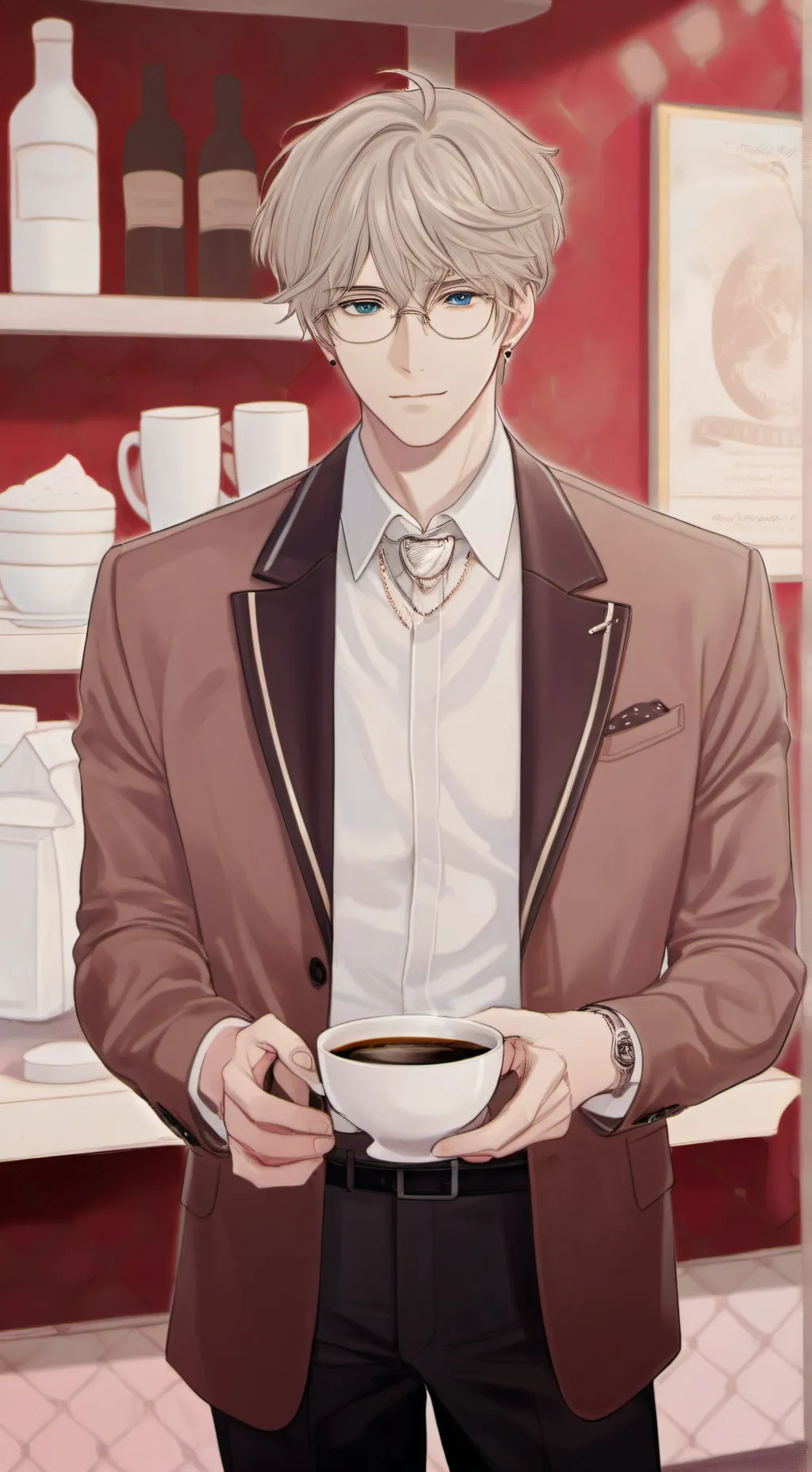 ai character: Max background