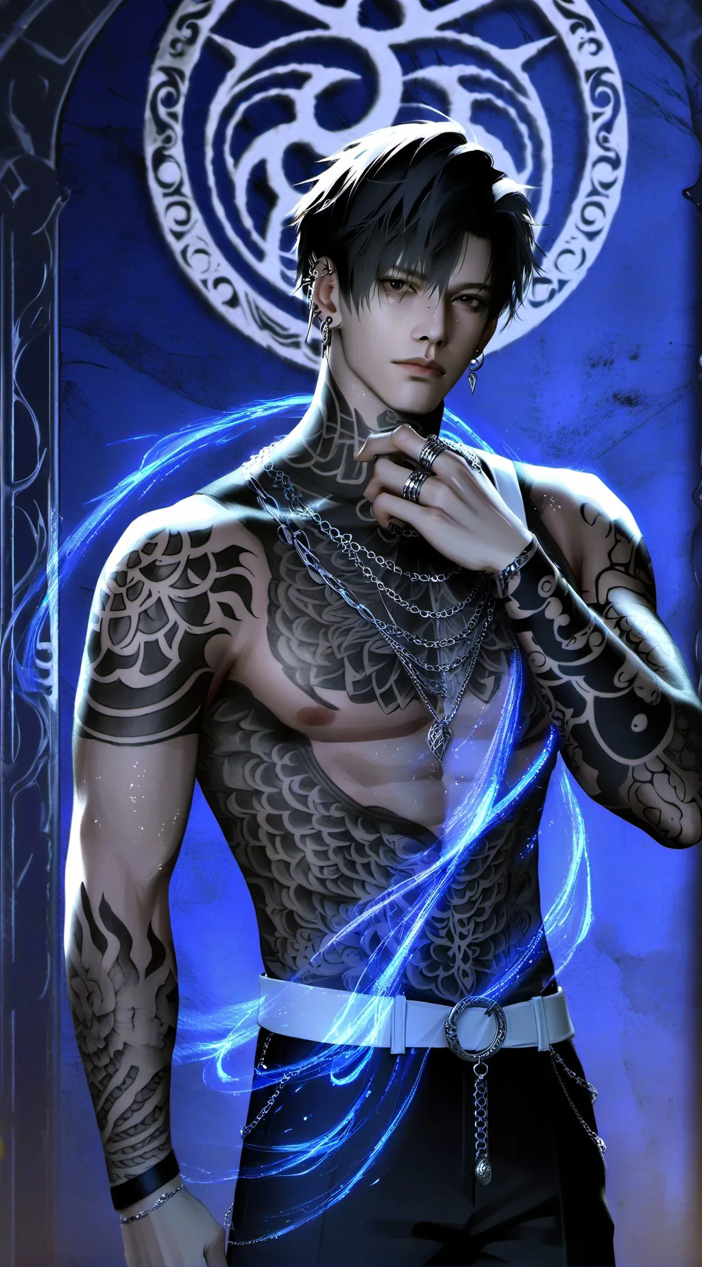 ai character: adrian background