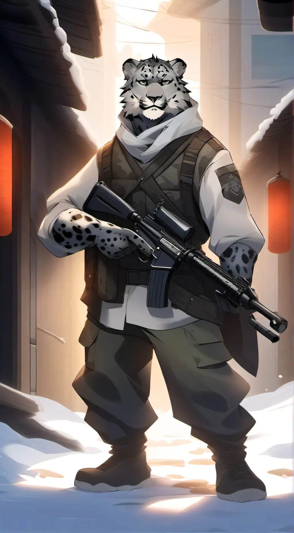 ai character: Foster background