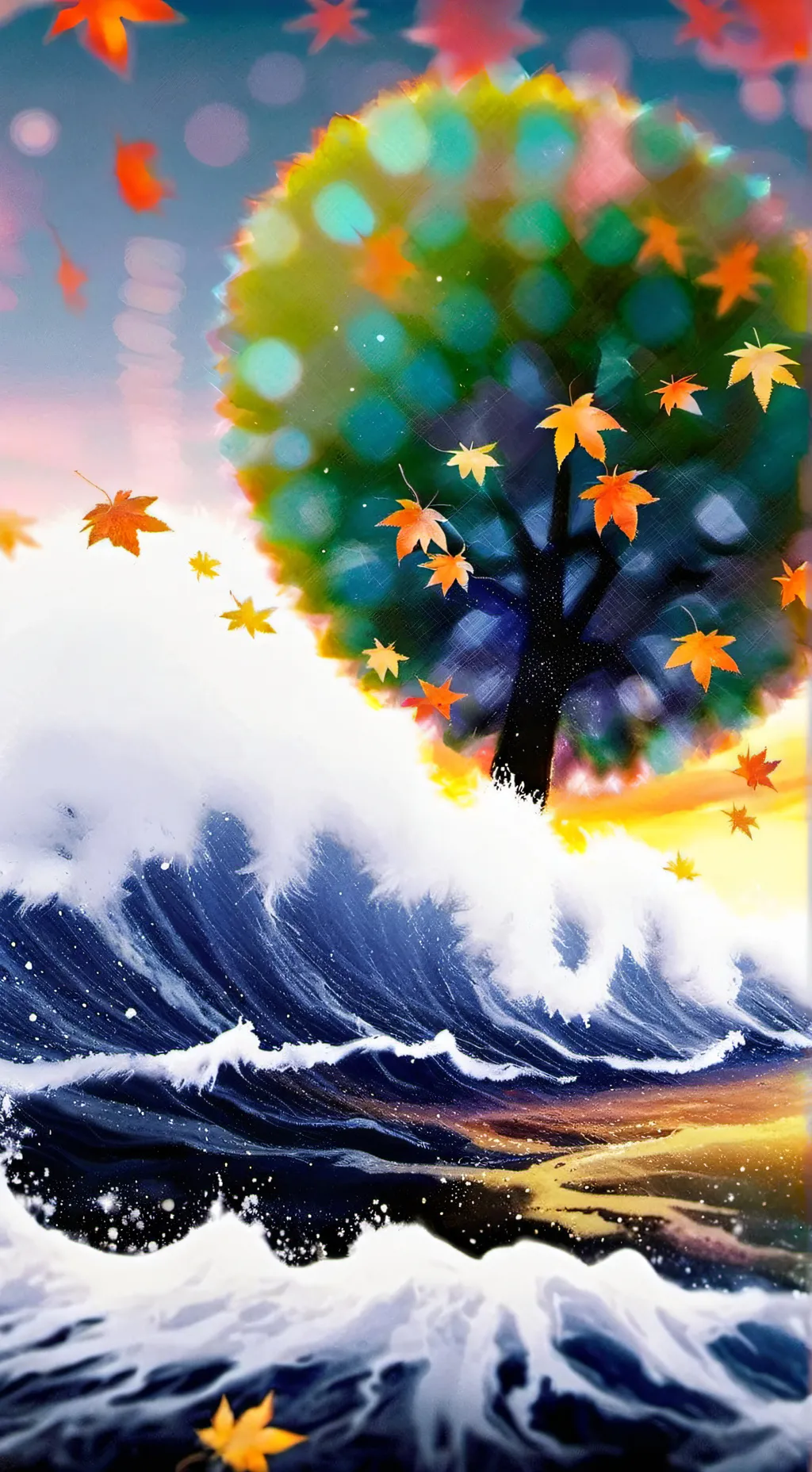 ai character: Одеяло background