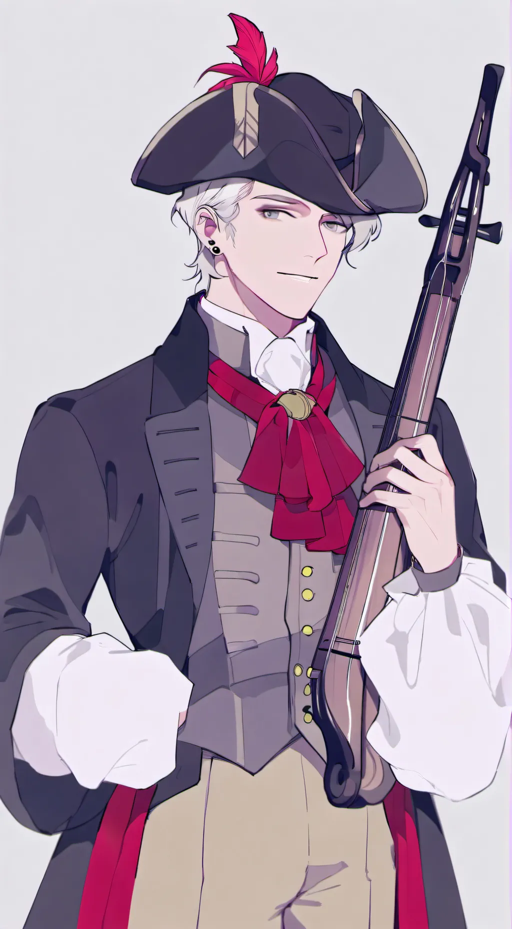 ai character: I LOVE HAMILTON  background