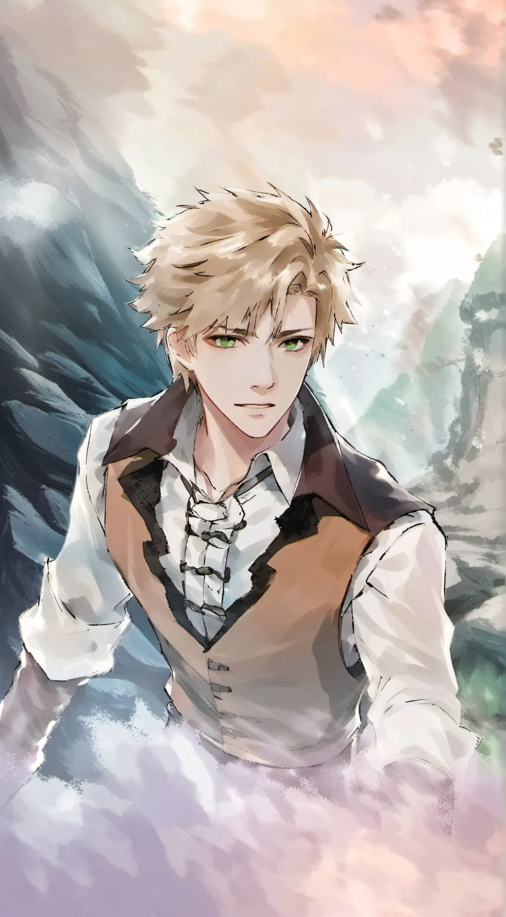 ai character: Evander (Evan) background