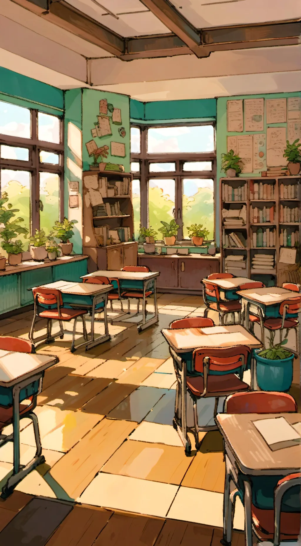 ai character: Your school background